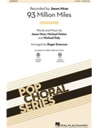 93 Million Miles by Mraz Natter Daly - Emerson Roger - Jason Mraz for 2-Part and Piano