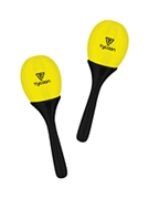 Yellow Little Plastic Maracas by for