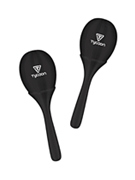 Black Little Plastic Maracas by for