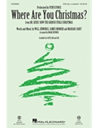 Where Are You Christmas by Horner and Jennings - Brymer Mark - Pentatonix for SAB and Piano