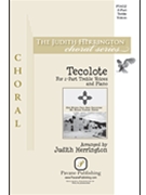 Tecolote by New Mexico Folk Song - Herrington Judith - Robb and Henry Fountai for SA and Piano