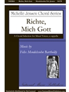 Richte Mich Gott by Mendelssohn Felix Joyce Warman transl for SATB divisi a cappella