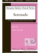 Serenada - Opus 57 No 1 by Arensky Anton Stepanovich for SATB/Cello