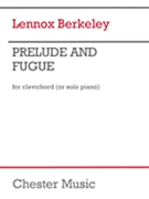 Prelude and Fugue for Clavichord Op. 55 No. 3 by Berkeley Lennox for KEYBOARD