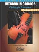 Intrada in C Major by Graupner Christoph - Bingiee Shiu - for Score