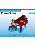 Piano Solos Book 1 by Hal Leonard Student for Piano