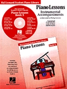 Piano Lessons Book 5 CD Instr Accomp by Hal Leonard Student - Keveren - for CD