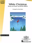 White Christmas With Optional Duet Pt by Berlin Irving - Rejino Mona - for Piano Solo