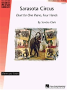 Sarasota Circus by Clark Sondra for 1 Piano 4 Hands