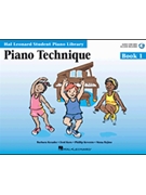 Piano Technique Book 1 with CD by Hal Leonard Student for Piano with CD