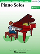 Piano Solos Book 4 with CD by Hal Leonard Student for Piano with CD