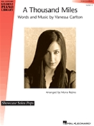 Thousand Miles by Carlton Vanessa - Rejino Mona - Vanessa Carlton for Piano Solo