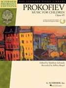 Music For Children Opus 65 by Prokofiev - Edwards - Biegel Jeffrey for Piano