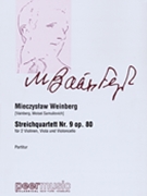 String Quartet No. 9 by Weinberg Mieczyslaw for Score