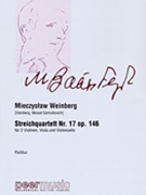 String Quartet No. 17 by Weinberg Mieczyslaw for Score