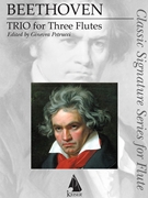 Trio for Three Flutes by Beethoven Ludwig van - Petrucci Ginevra - for Flute Trio