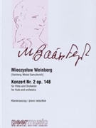 Flute Concerto No. 2 Op. 148 - Flute and Piano Reduction by Weinberg Mieczyslaw for