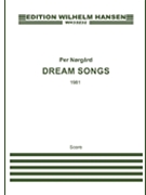 Dream Songs (English Version) by Per Norgard for SATB/PercU