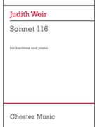Sonnet 116 by Judith Weir for Voice and Piano
