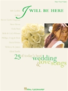 I Will Be Here by Various for Piano Vocal and Guitar