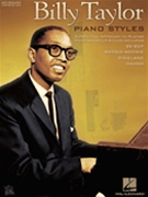 Billy Taylor Piano Styles by Taylor Billy Billy Taylor for Keyboard