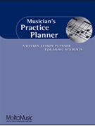 Musician's Practice Planner for Teaching Aid