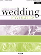 Contemporary Wedding Favorites for Piano Vocal and Guitar