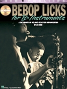 Bebop Licks For B-flat Instruments by Wise Les for Bb Instrument