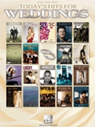 Today's Hits For Weddings by Various for Piano Vocal and Guitar