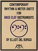 Contemporary Rhythm & Meter Duets..... by Del Borgo Elliot for Bass Clef