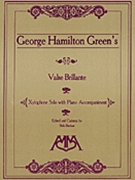 Valse Brillante by Green George Hamilton - Becker Bob - for Vibes and Piano