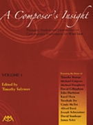 Composer's Insight by Salzman Timothy for Text (Vol 1)