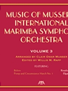 Music Of Musser's International Marimba Sym Orch by - Musser / Rapp - for Marimba Quintet (Vol 3)