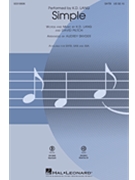 Simple by Lang and Piltch - Snyder Audrey - K D Lang for SATB and Piano