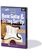 Basic Guitar & String Set Up by Kolb Tom for Guitar DVD