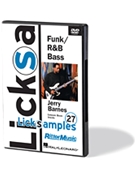 Funk/R&B Bass Licksamples by Jerry Barnes for