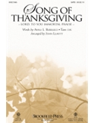 Song of Thanksgiving by Kocher Conrad - Leavitt John - Barbauld Anna for SATB