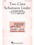 Two Clara Schumann Lieder by Schumann Clara Wieck - Payant Nathan - for SSA
