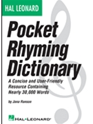 Pocket Rhyming Dictionary by Ranson Jana for Text
