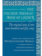 The Fischer-Dieskau Book of Lieder by Fischer-Dieskau Dietrich for Text paperback