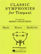 Classic Symphonies For Timpani by - Goldenberg M - for Timpani Orchestral Excerpt