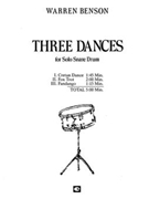 3 Dances by Benson Warren for Snare Drum