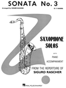 Sonata #3 by Handel George Frideric - Rascher Sigurd - for Alto Saxophone and Piano