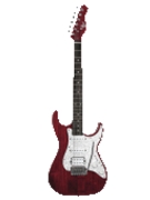 63OP Trans Red Electric Guitar by for