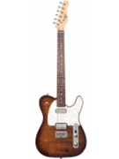 Hybrid 55 Tiger's Eye Burst Electric Guitar by for