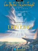 Can You Feel The Love Tonight by John Elton - Lion King The - Elton John for PVG Easy