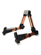 Flight Ukulele Stand - Lightweight Aluminum Collapsible Stand - Gold by for