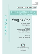 Sing as One by Roldan Jude for SSA