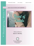 Heart of Thanks by Memley Kevin A for High Voice