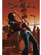 Jimi Hendrix Sepia Poster 24 X 36